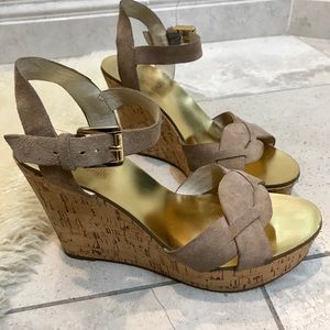 MICHAEL Michael Kors Cork Wedges